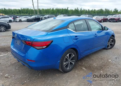 2021 Nissan Sentra Sv Xtronic Cvt z USA, uszkodzony, nr VIN 3N1AB8CV1MY308636